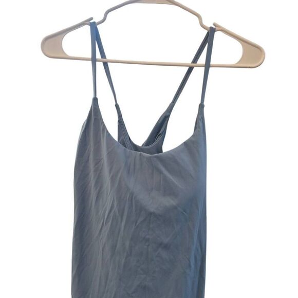 Halara Women's Blue Nylon/Spandex Tennis Dress with Briefs - Picture 8 of 11